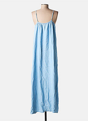 Robe longue sans manche sans manche bleu VILA femme