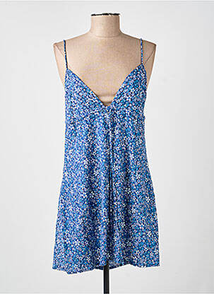 Robe courte bleu MOTEL femme