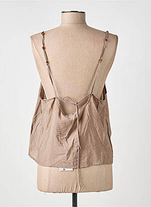 Blouse sans manche marron ONLY femme