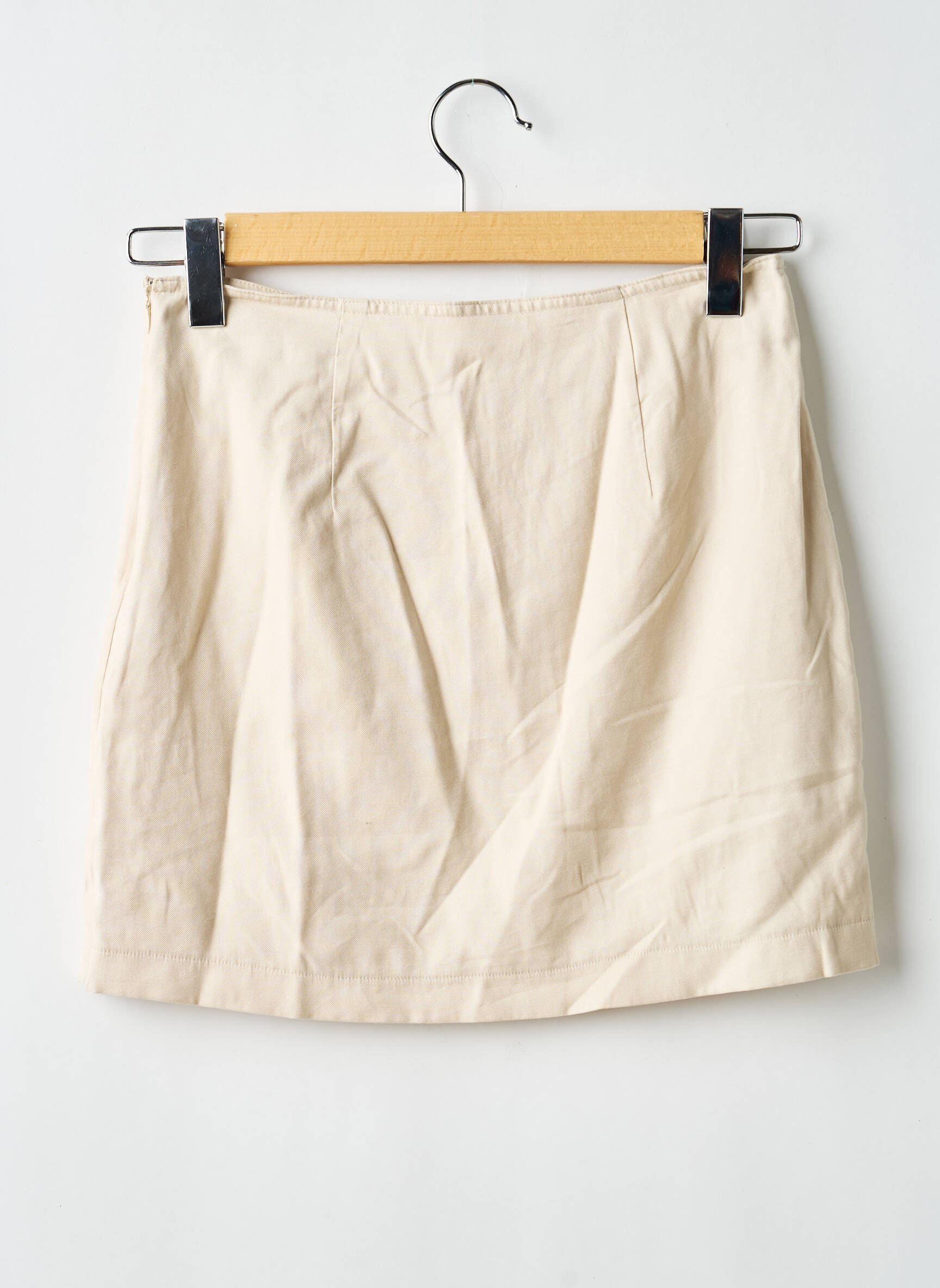 Jupe courte beige ONLY femme