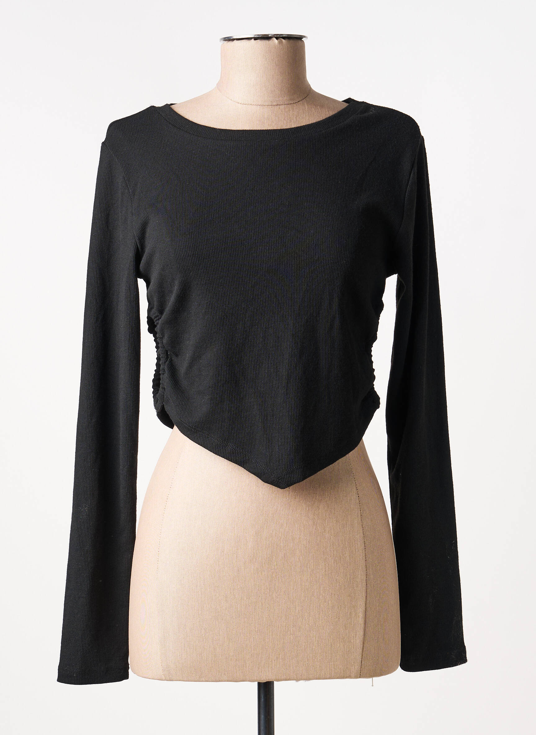 T-shirt manches longues manches longues noir ONLY femme