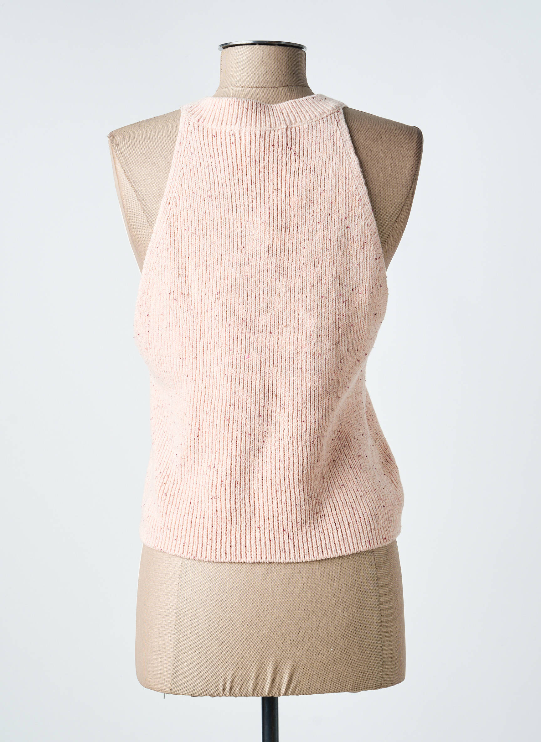 Débardeur rose MANGO femme