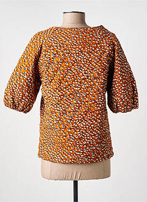 Top orange VILA femme