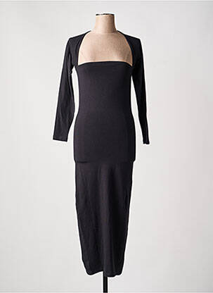 Robe longue noir JJXX femme