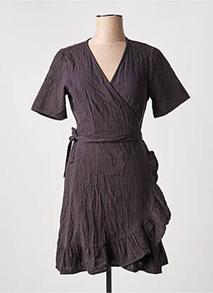 Robe courte manches courtes manches courtes noir ONLY femme
