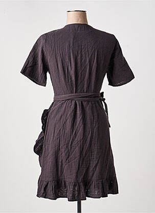 Robe courte manches courtes manches courtes noir ONLY femme