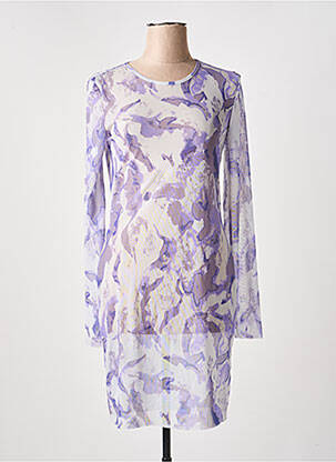 Robe courte violet NOISY MAY femme