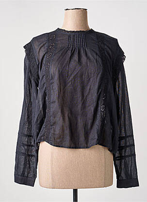 Chemisier noir MANGO femme