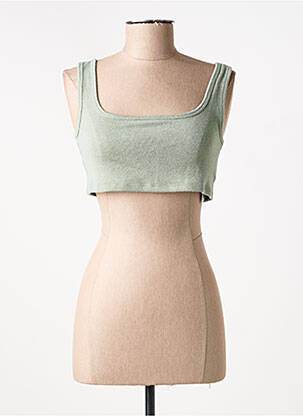 Débardeur vert ONLY femme