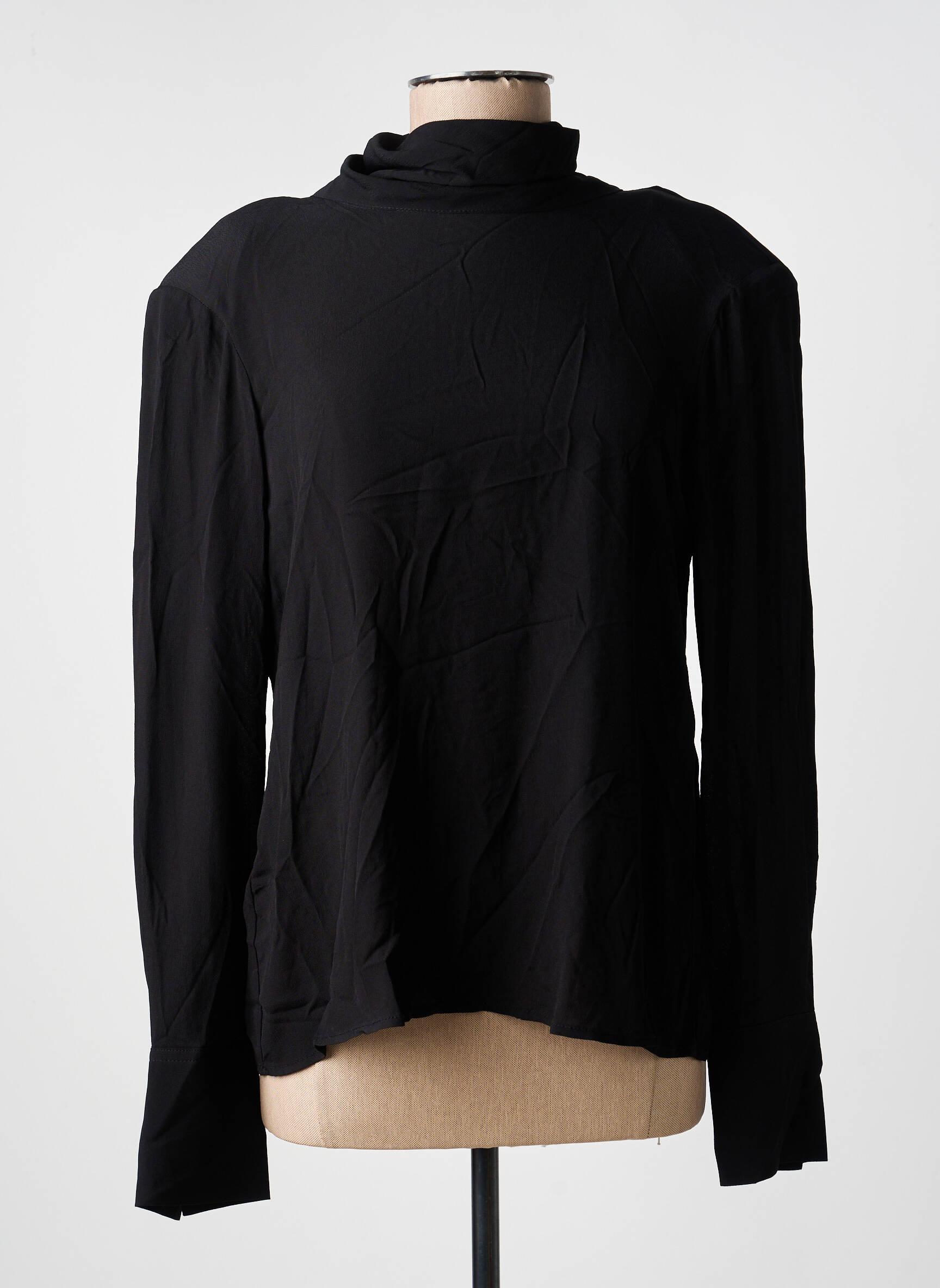 Blouse noir MANGO femme