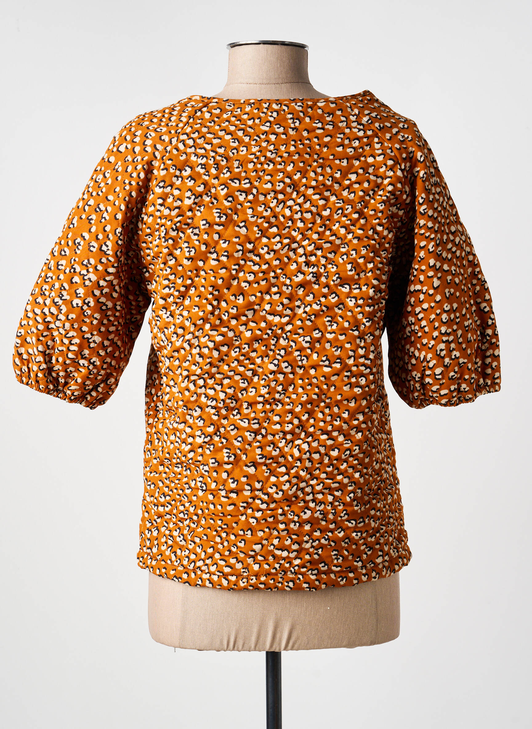Top orange VILA femme