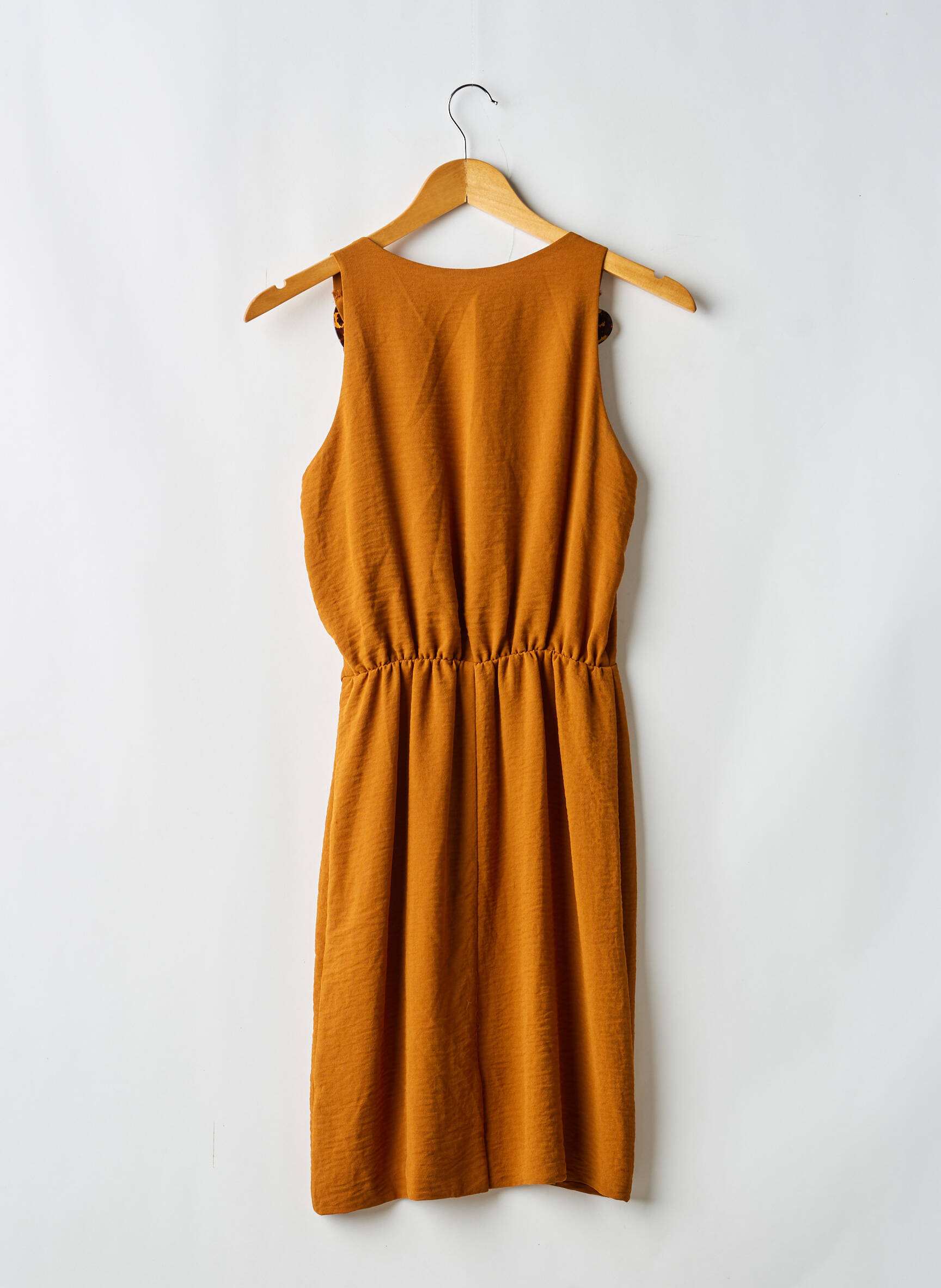 Robe courte jaune MORGAN femme