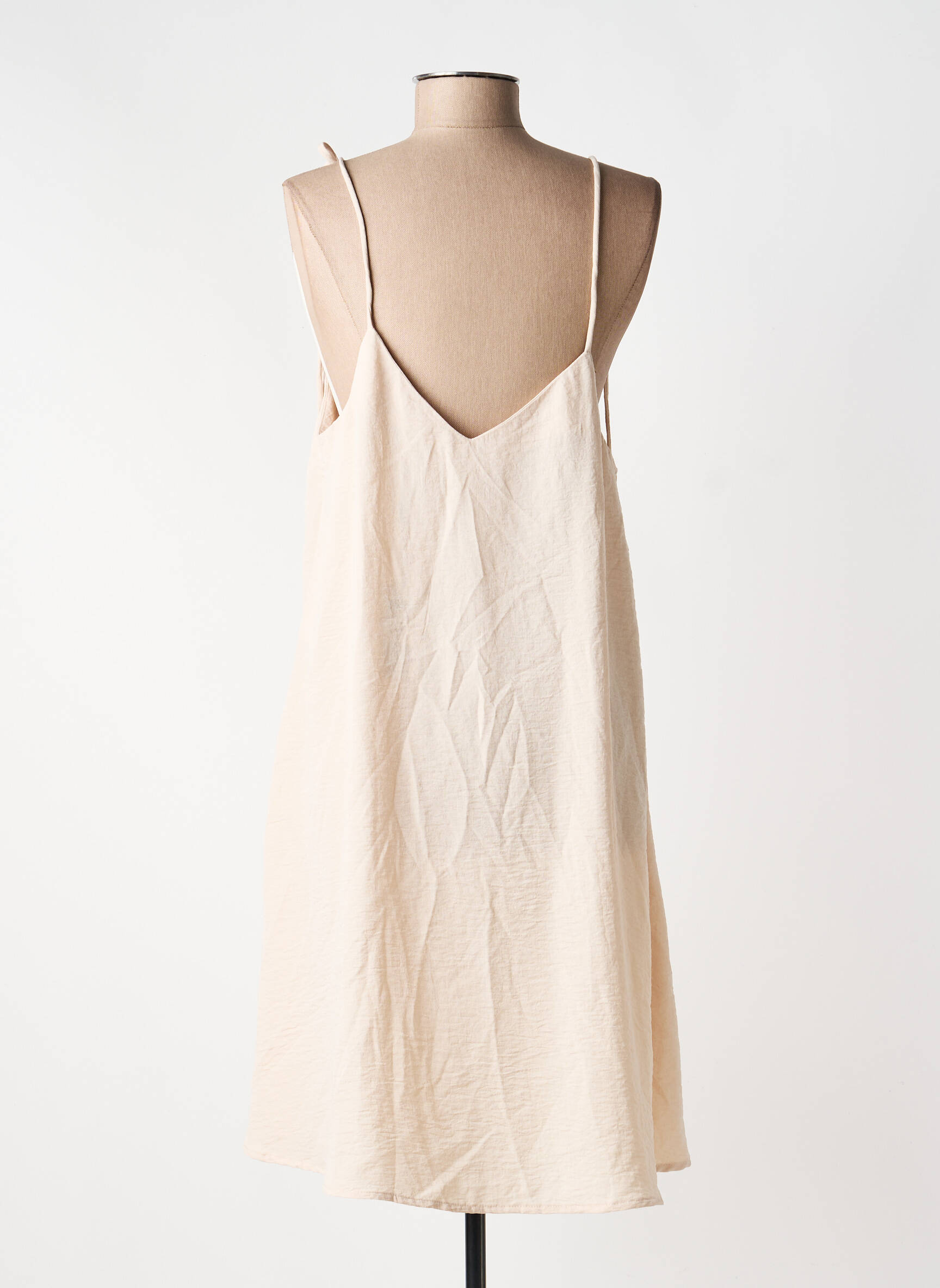 Robe courte beige JACQUELINE DE YONG femme
