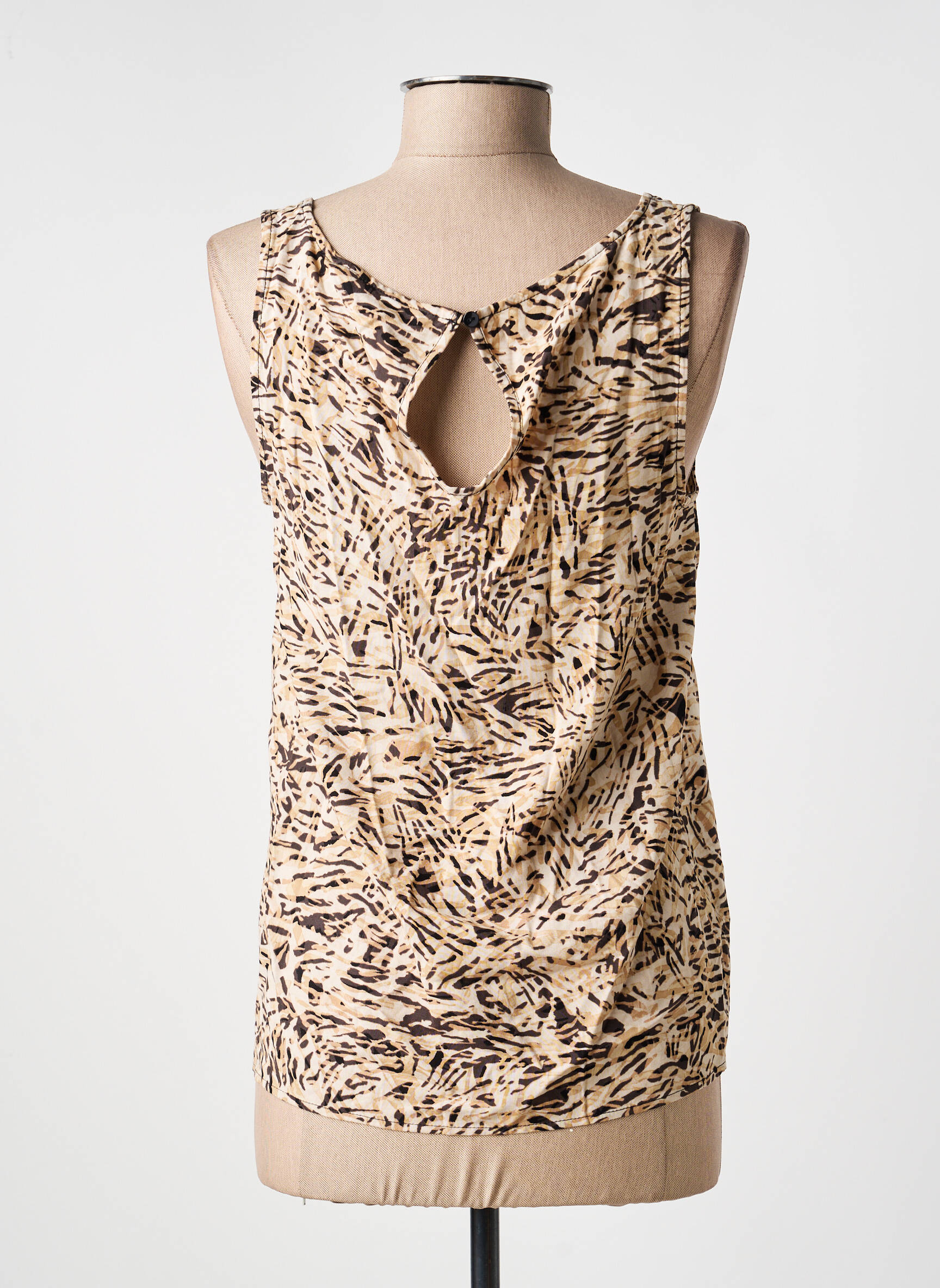 Blouse beige VERO MODA femme