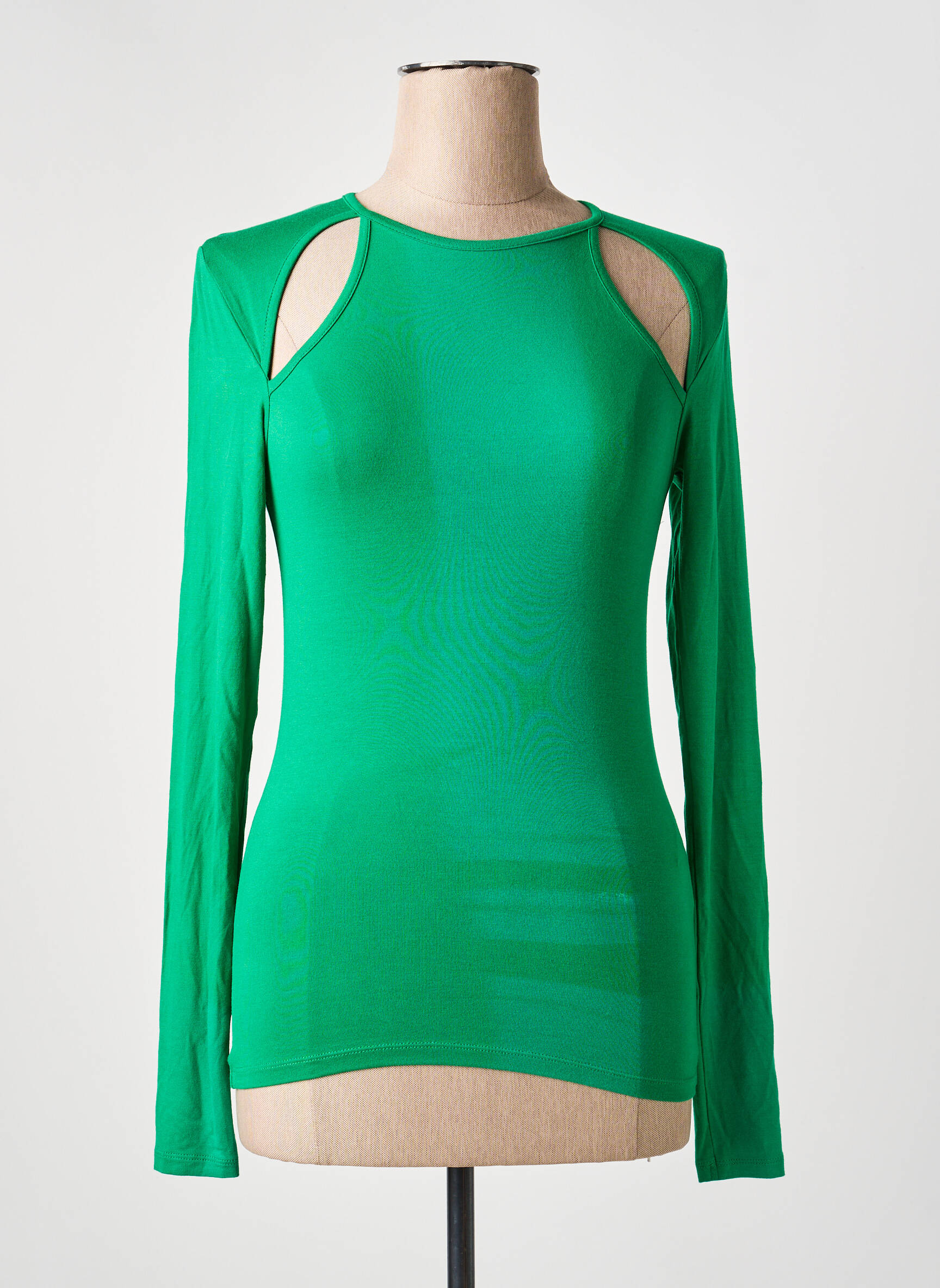 T-shirt vert ASTRID BLACK LABEL femme