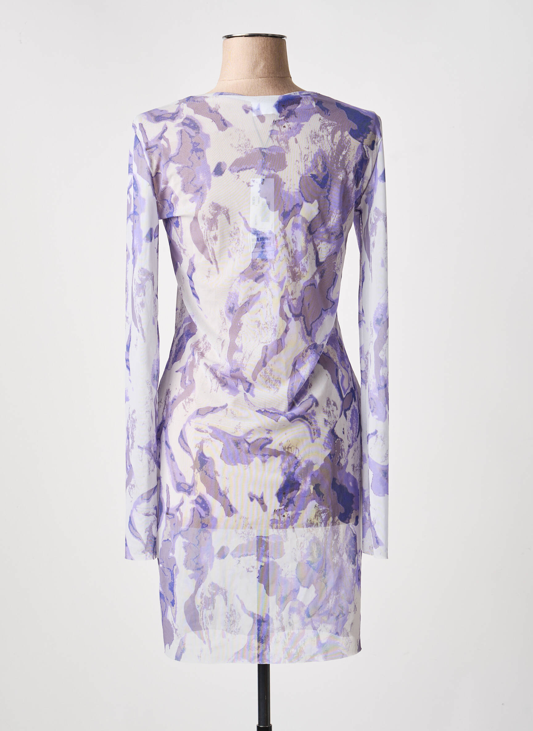 Robe courte violet NOISY MAY femme