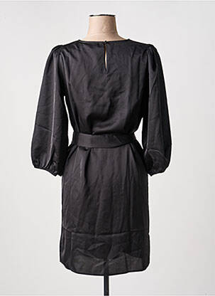 Robe mi-longue manches 3/4 manches 3/4 noir VILA femme
