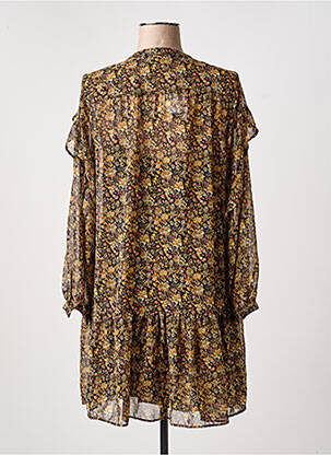 Robe courte marron MANGO femme