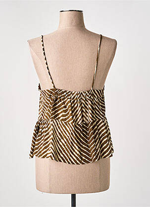 Top beige MANGO femme
