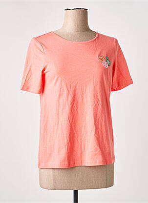 T-shirt manches courtes manches courtes rose VERO MODA femme