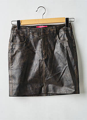 Jupe courte marron JJXX femme