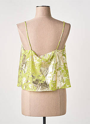 Top sans manche sans manche vert VILA femme