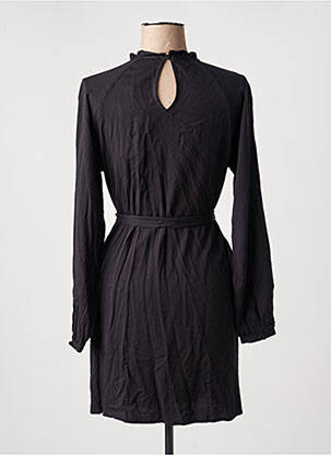 Robe courte col rond noir VILA femme