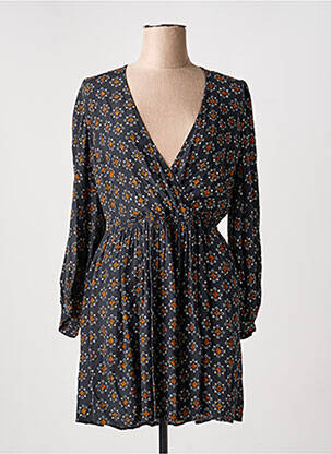 Robe courte noir MANGO femme