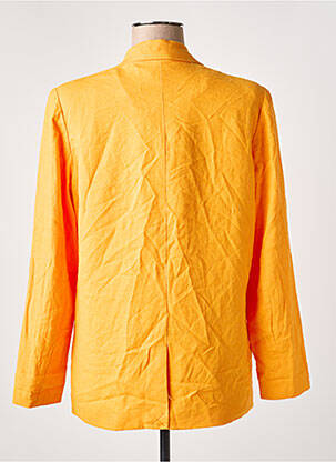 Blazer col tailleur orange ONLY femme