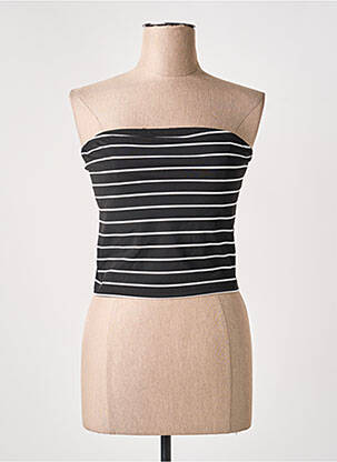 Top noir MANGO femme