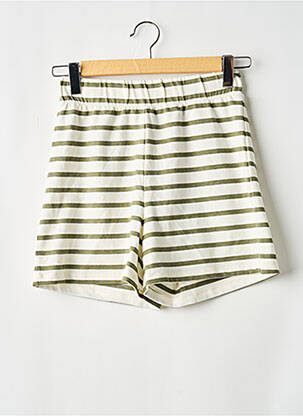 Short taille haute taille haute blanc PIECES femme