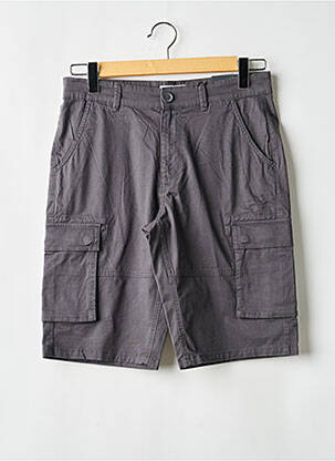 Bermuda coupe droite gris ONLY&SONS homme