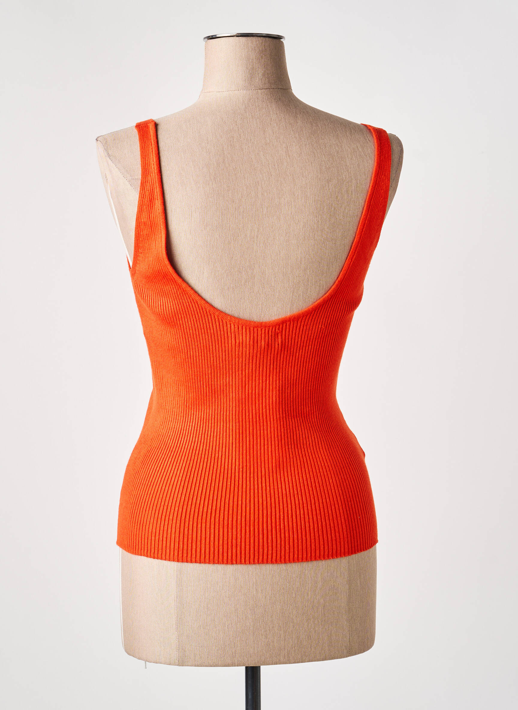 Débardeur rouge MANGO femme