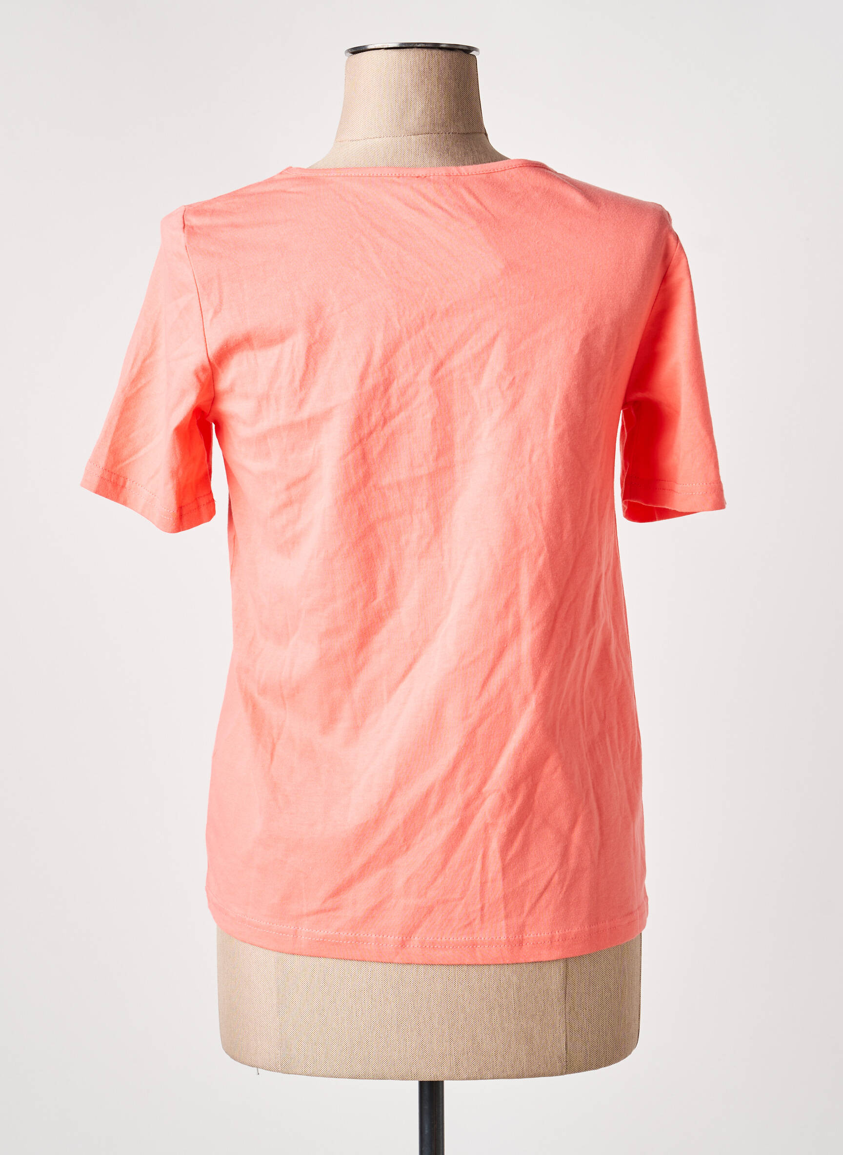 T-shirt manches courtes manches courtes rose VERO MODA femme