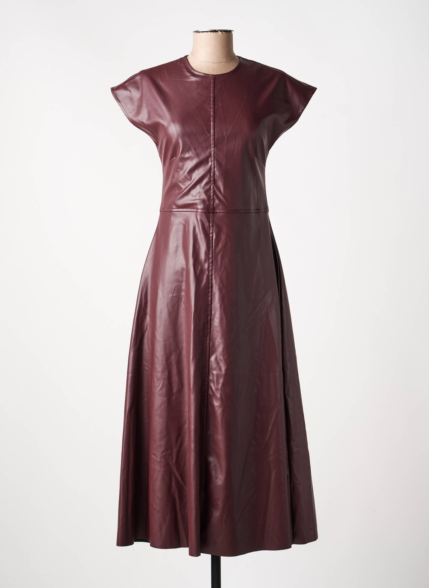 Robe courte rouge ASTRID BLACK LABEL femme