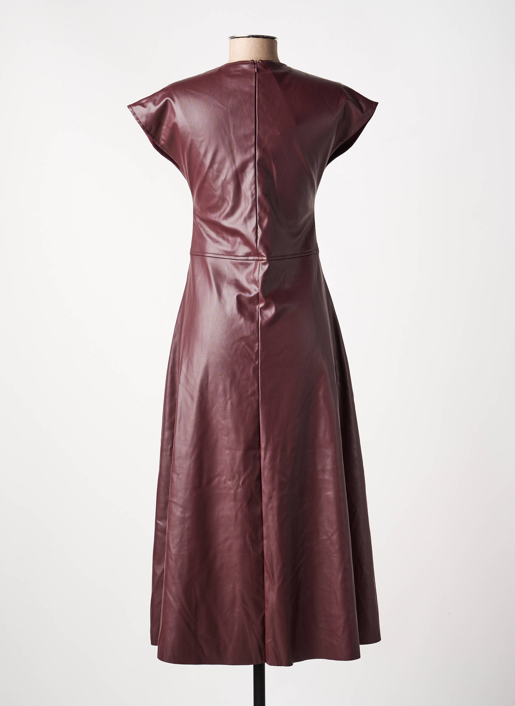 Robe courte rouge ASTRID BLACK LABEL femme