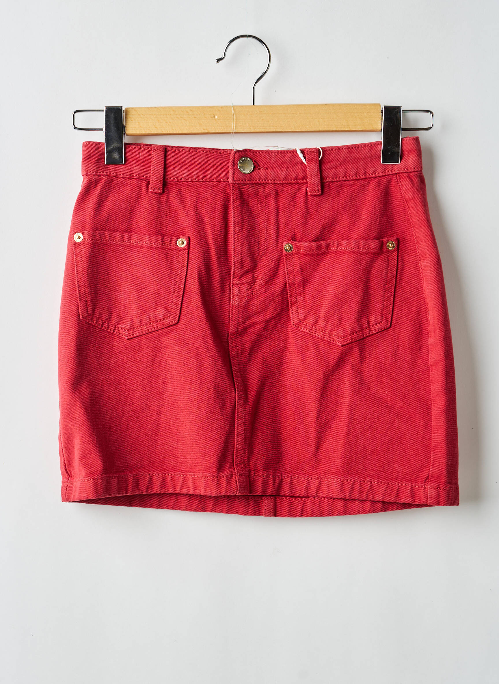 Jupe courte rouge ONLY femme
