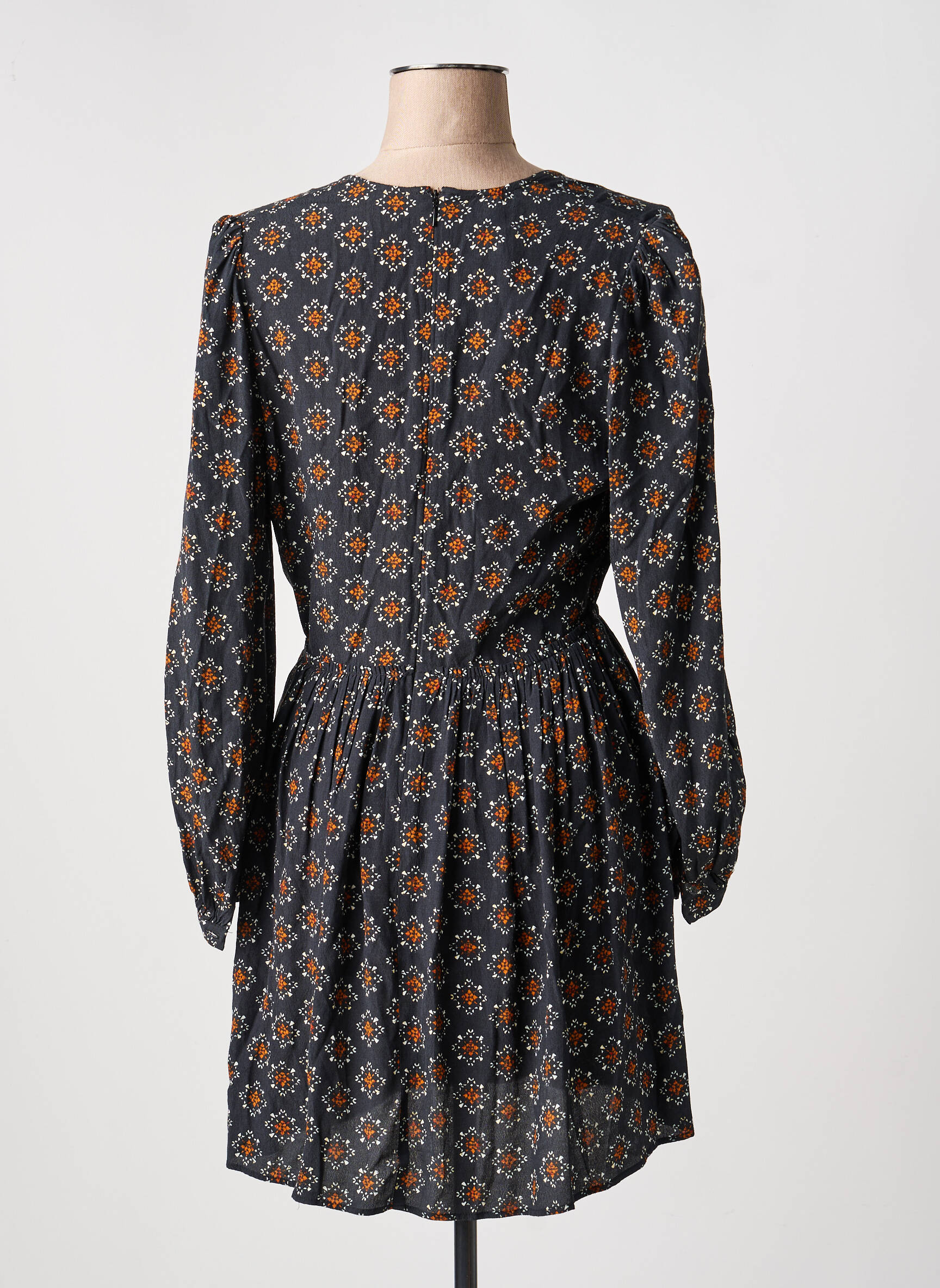Robe courte noir MANGO femme