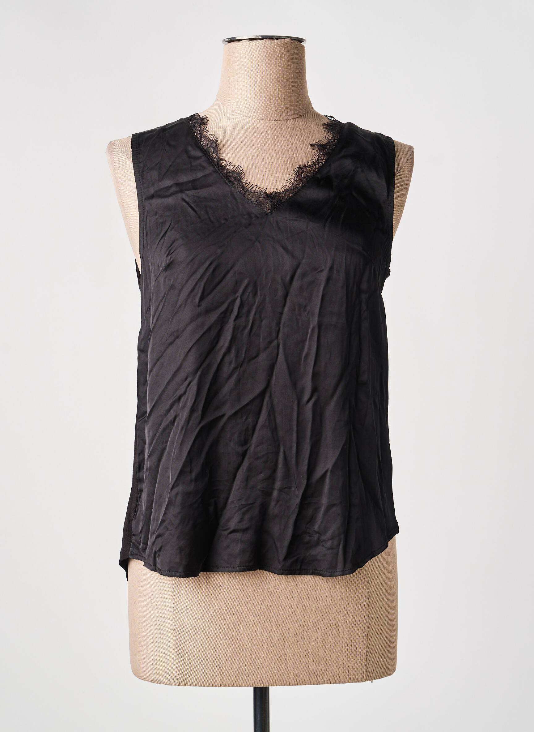 Débardeur noir ASTRID BLACK LABEL femme