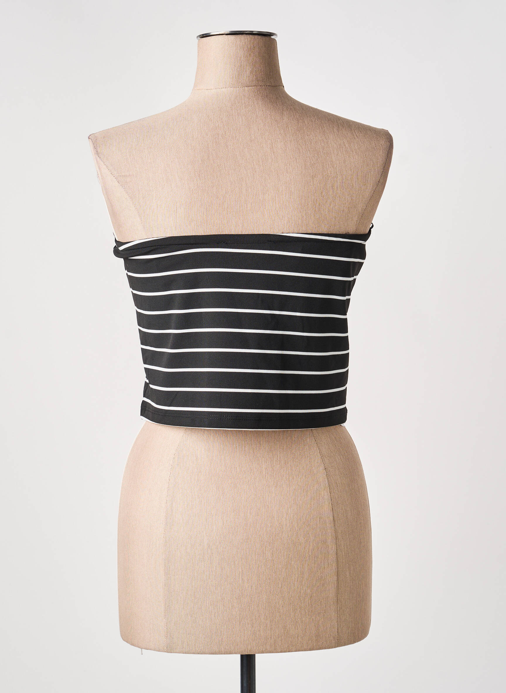 Top noir MANGO femme