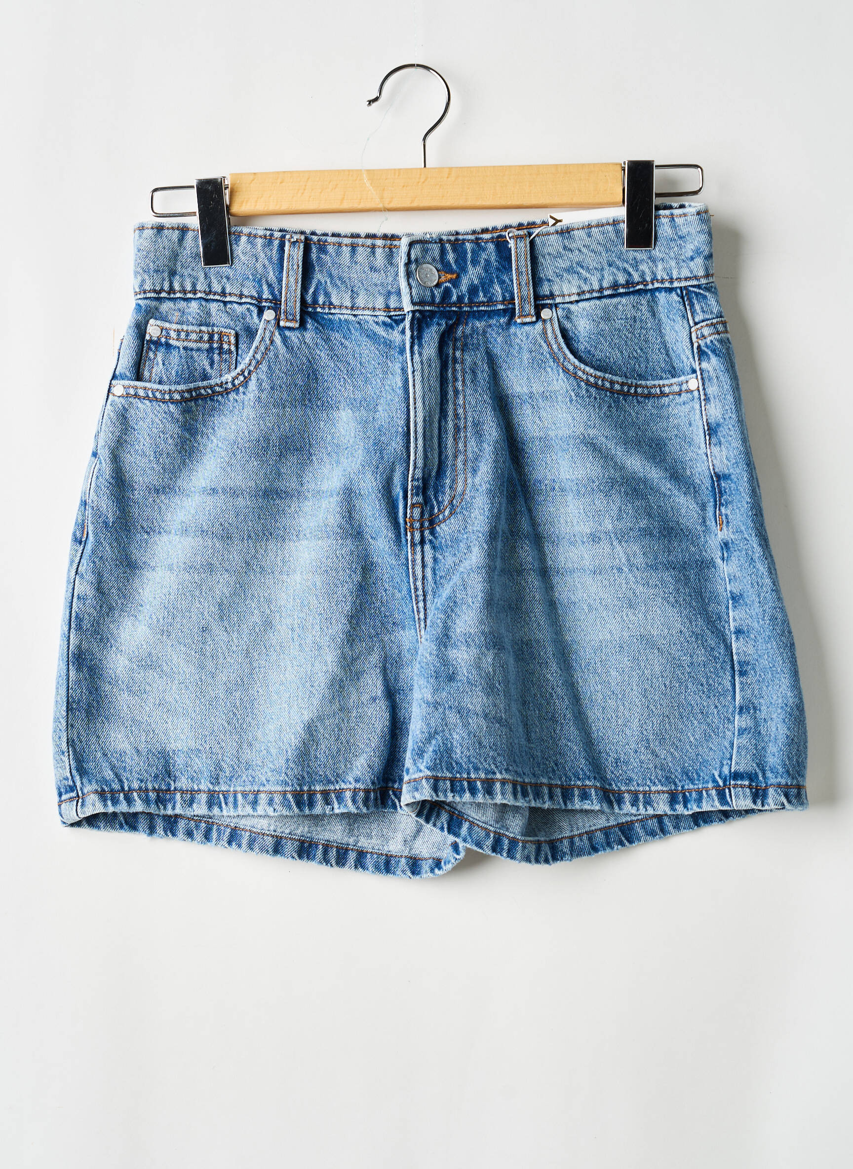 Short bleu ONLY femme