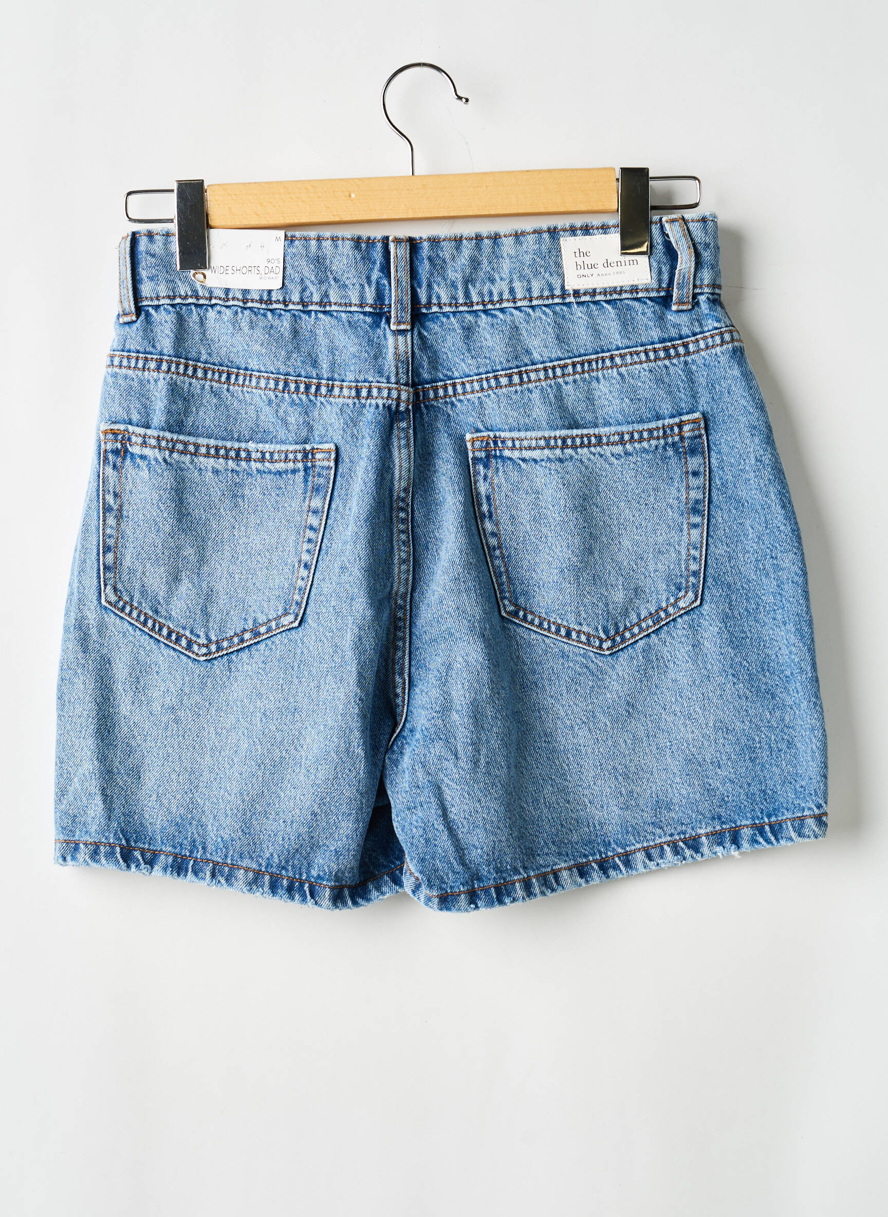 Short bleu ONLY femme