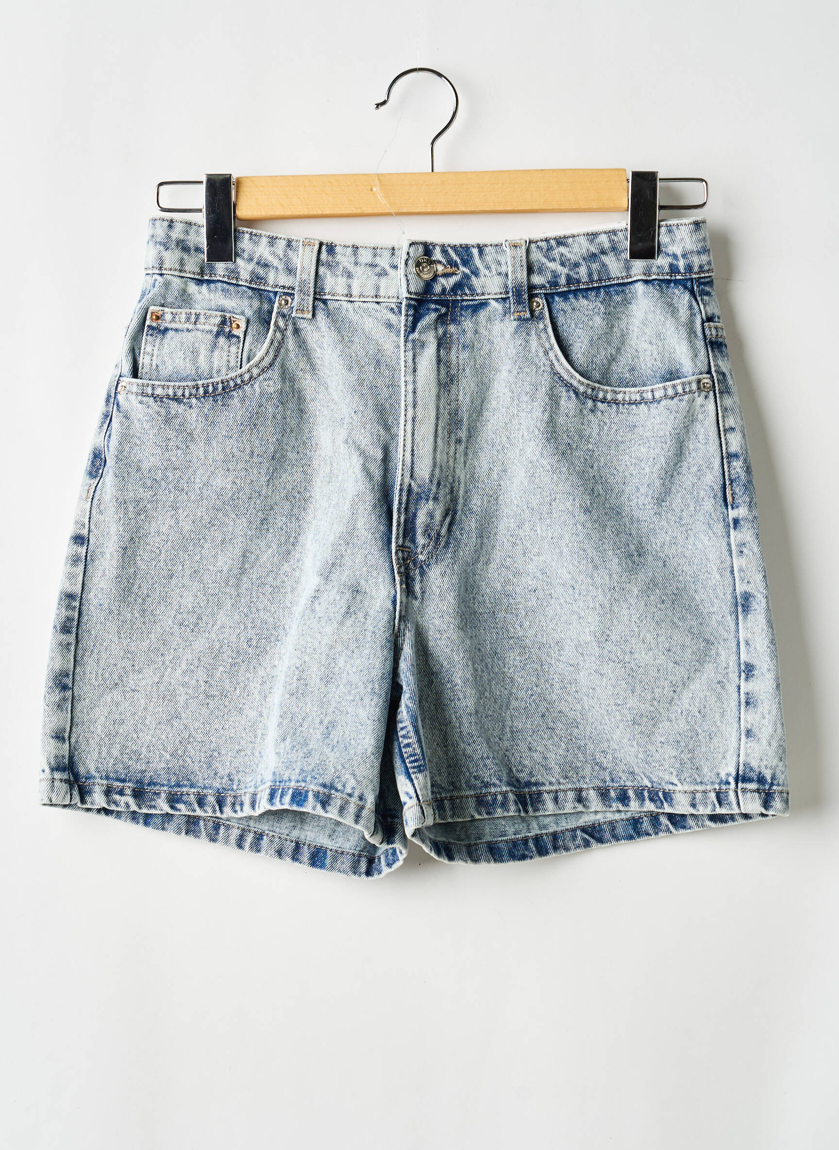 Short bleu ONLY femme