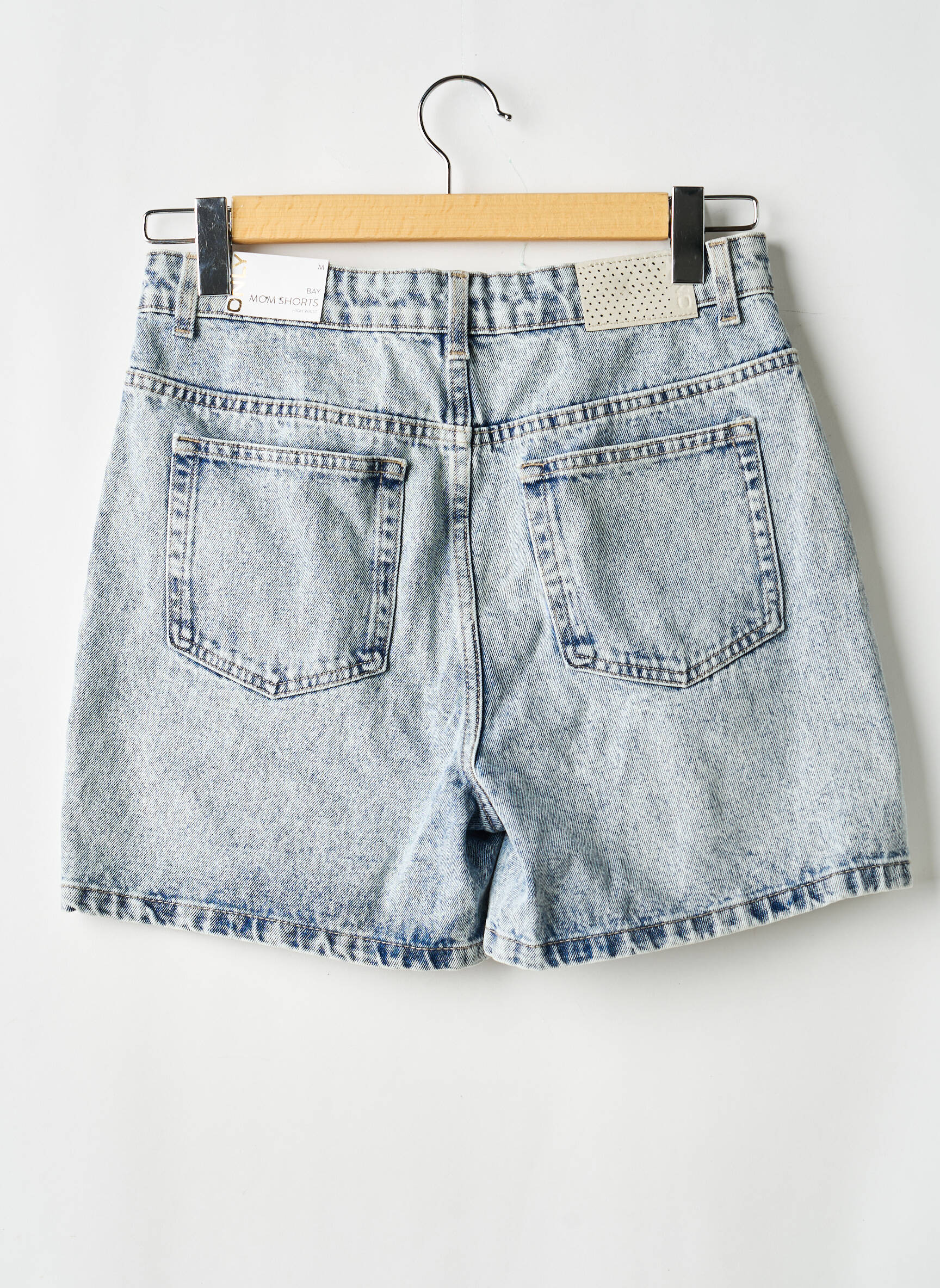 Short bleu ONLY femme