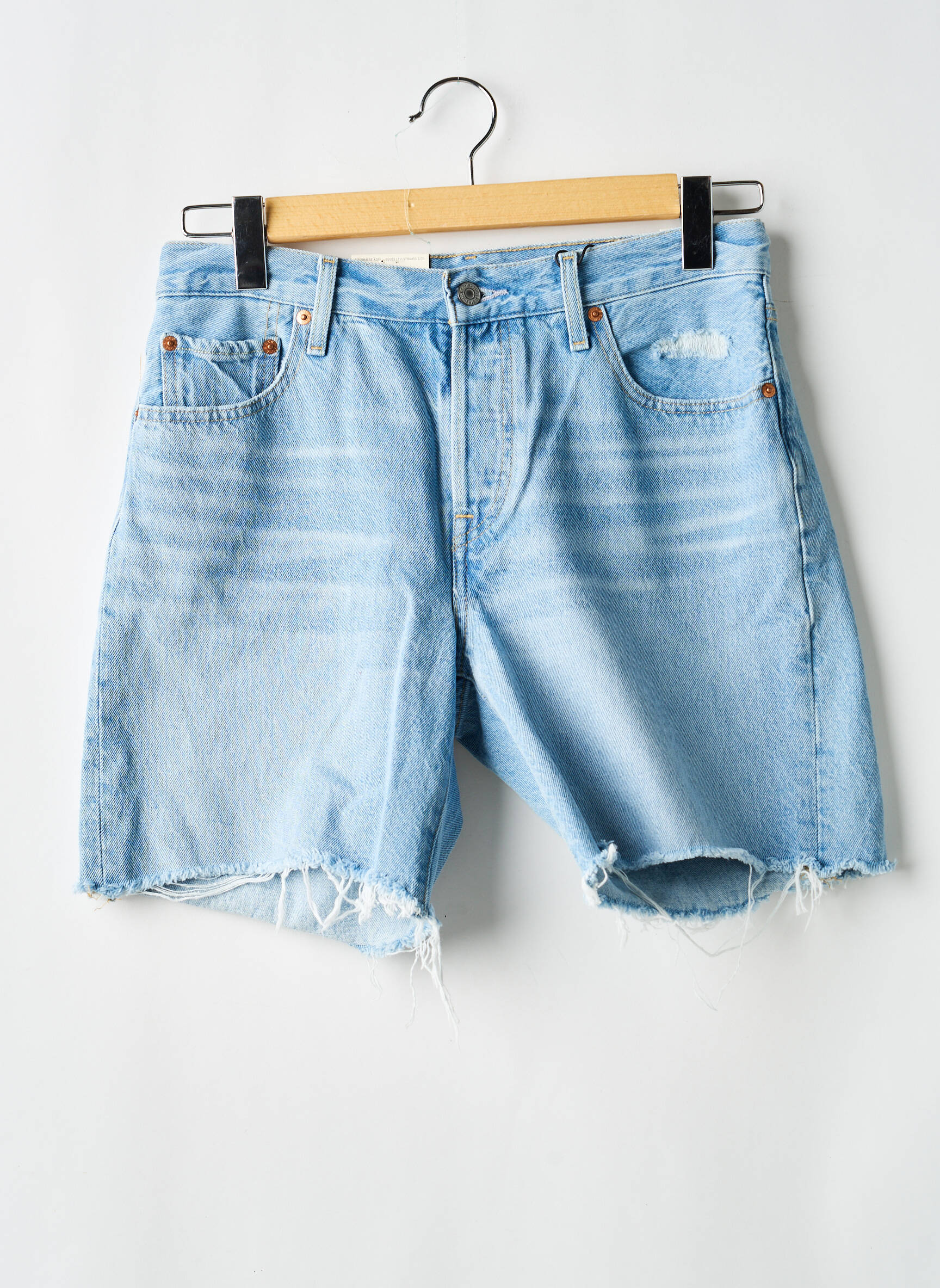 Short bleu LEVI'S femme