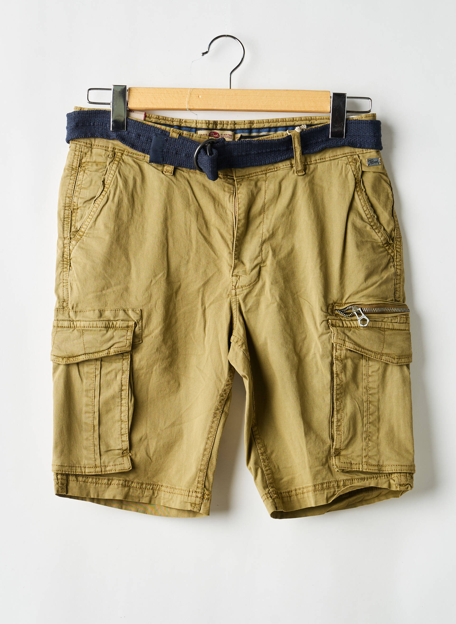 Short beige PETROL INDUSTRIES homme