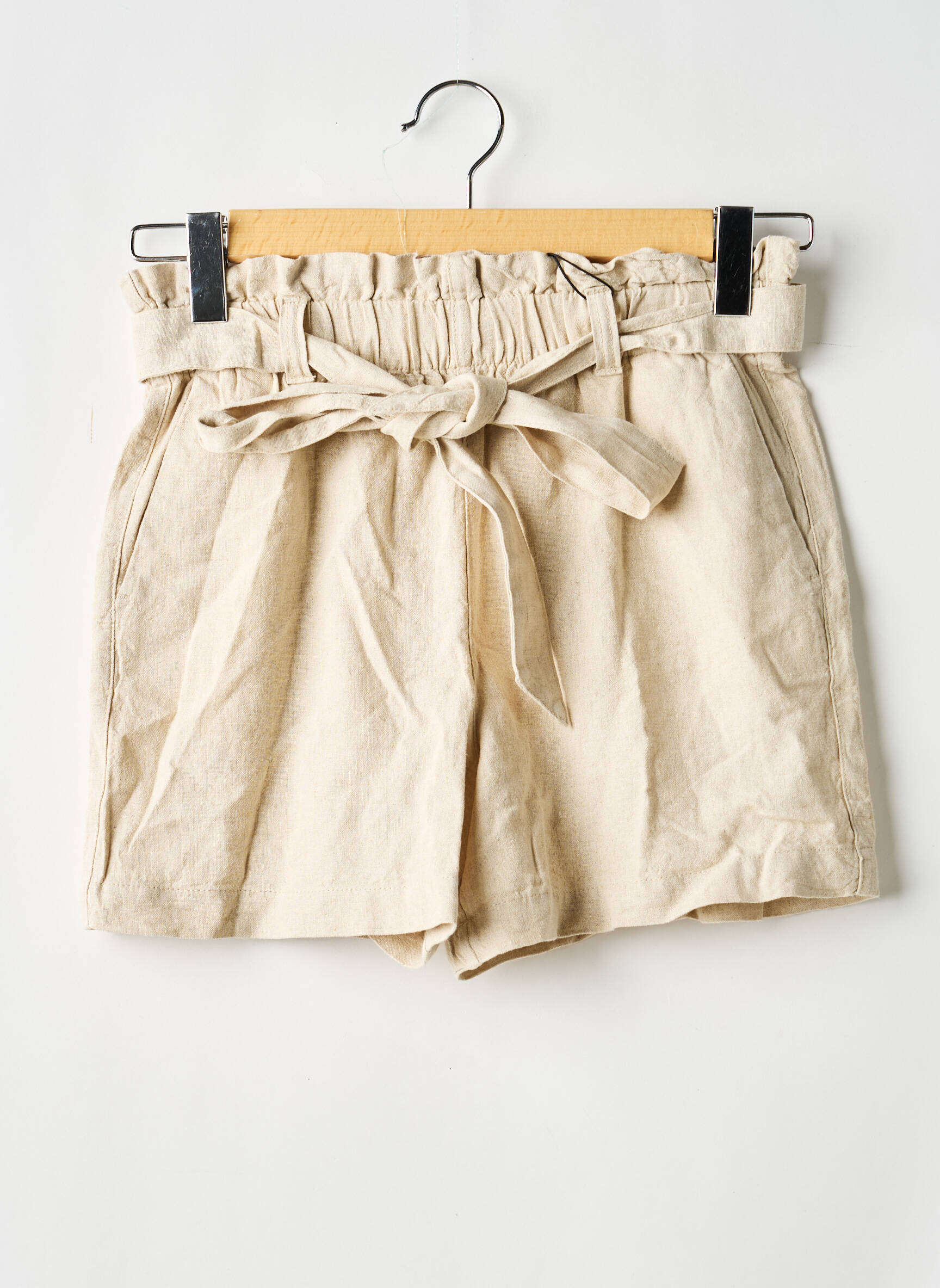 Short taille normale taille normale beige JACQUELINE DE YONG femme