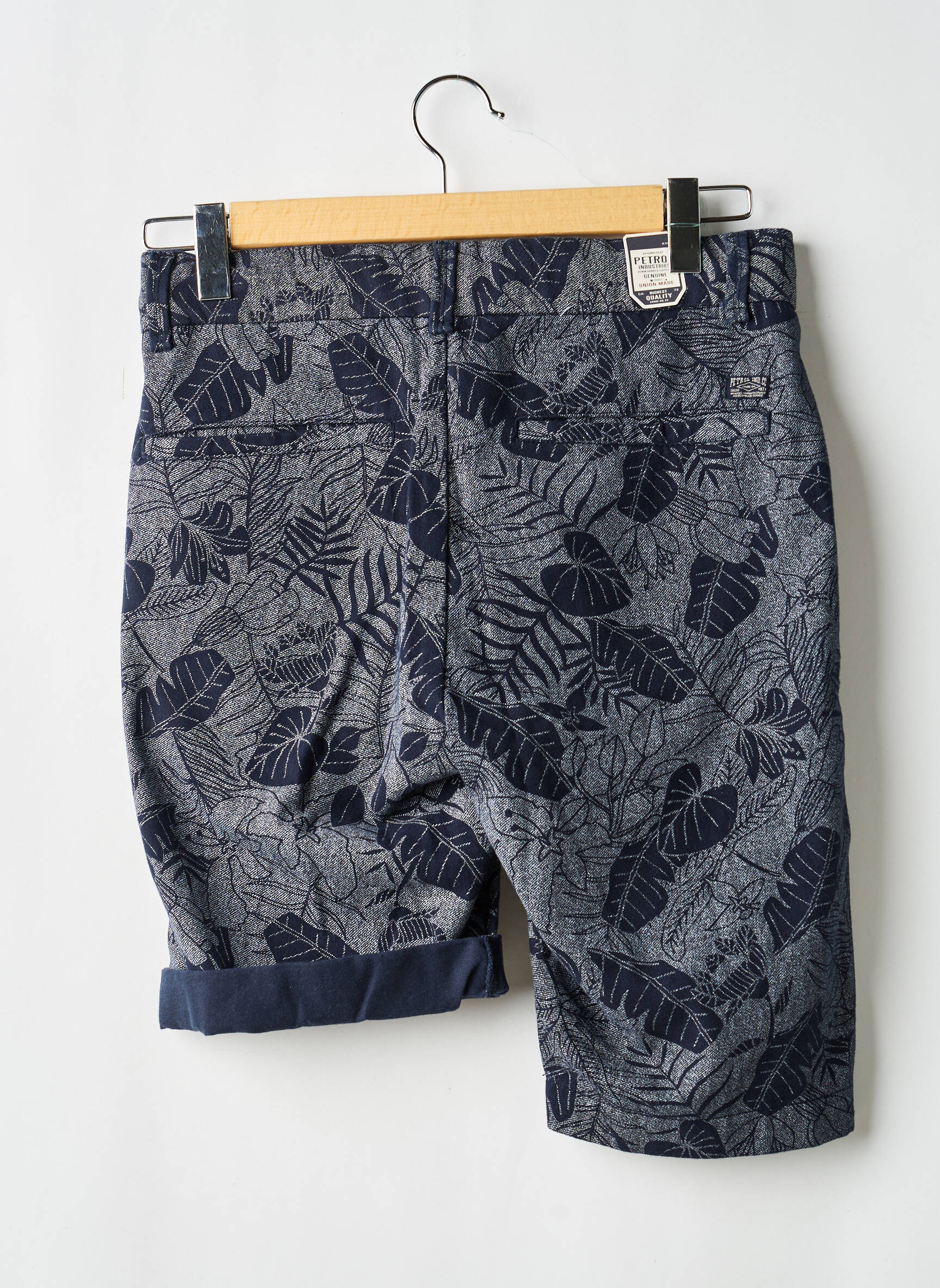 Short bleu PETROL INDUSTRIES homme