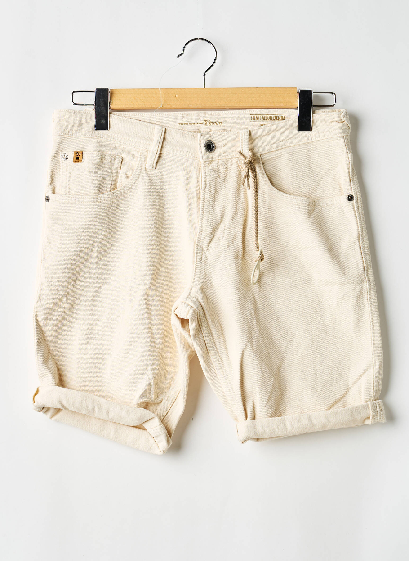 Short blanc TOM TAILOR homme