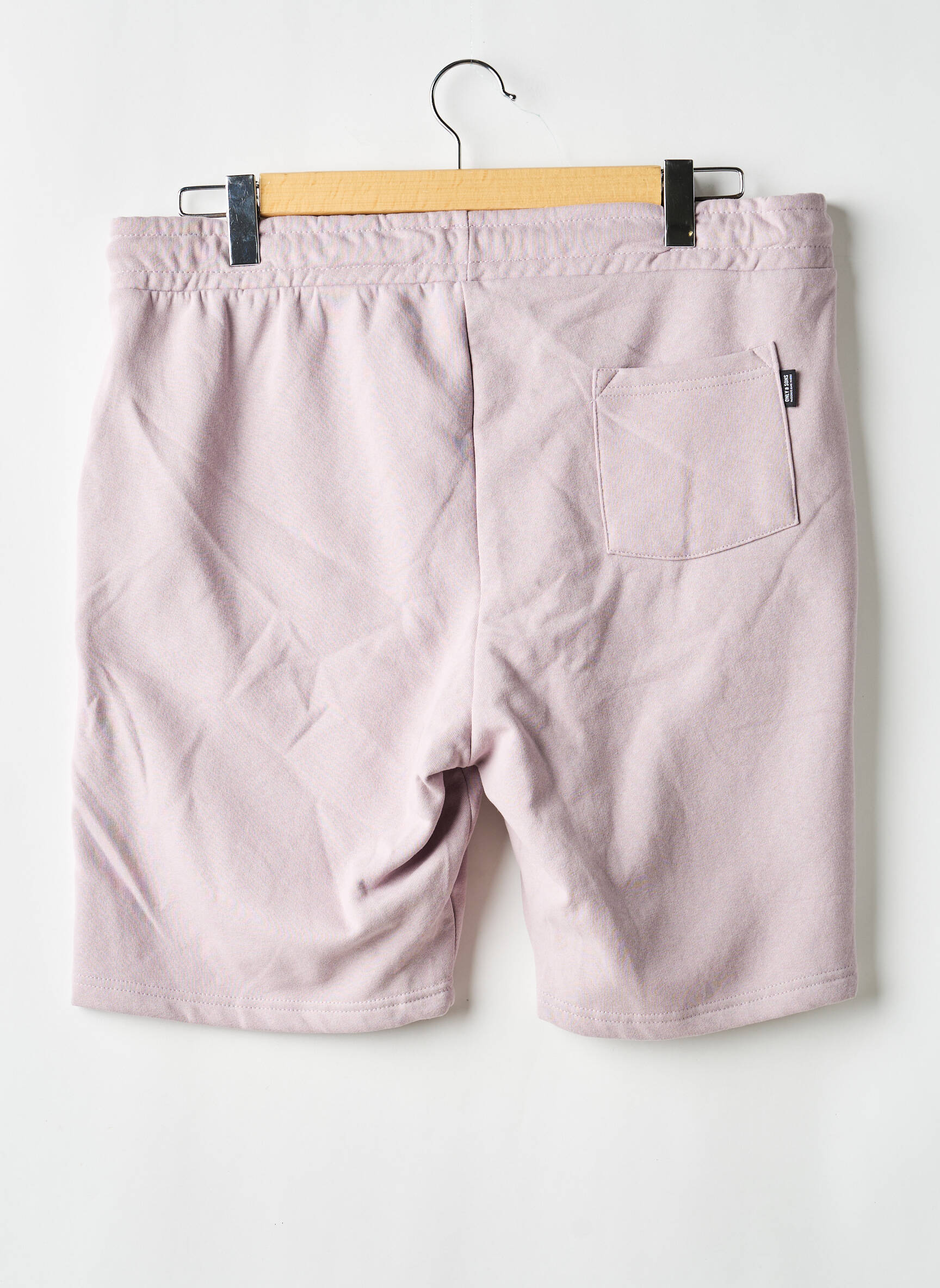 Short coupe droite taille normale violet ONLY&SONS homme